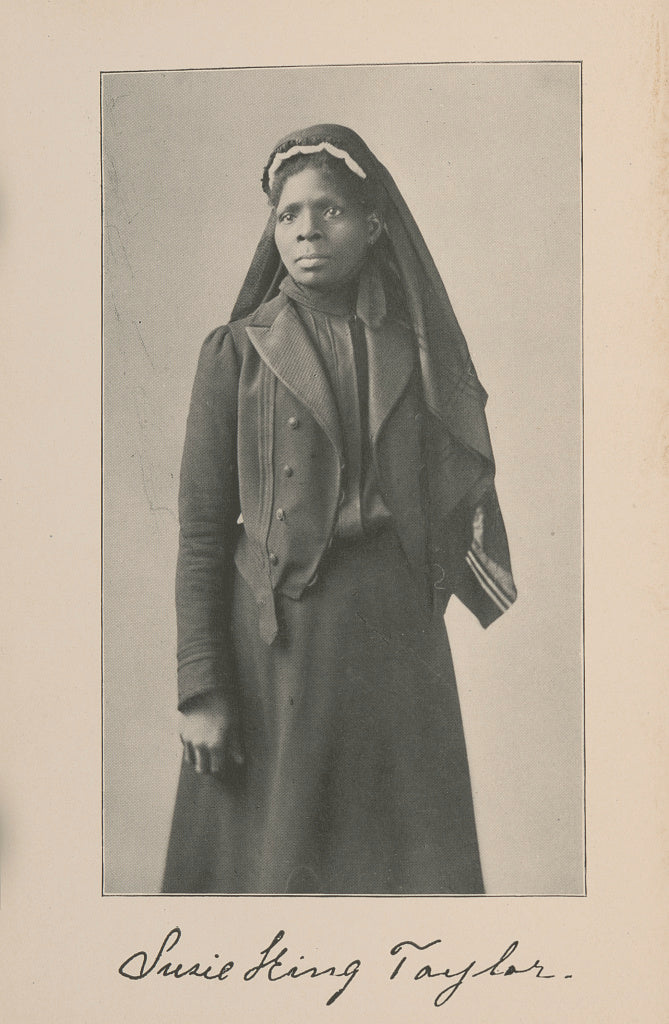 Susie King Taylor, frontispiece portrait from her 1902 memoir