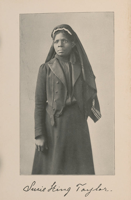 Susie King Taylor, frontispiece portrait from her 1902 memoir