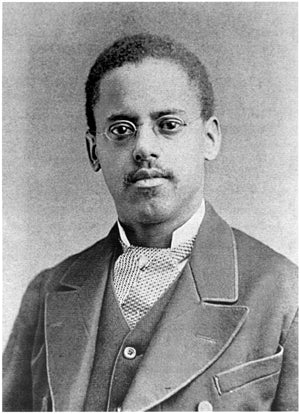 Portrait photograph of Lewis Howard Latimer