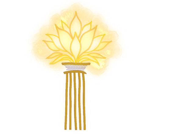 Column Bloom motif icon