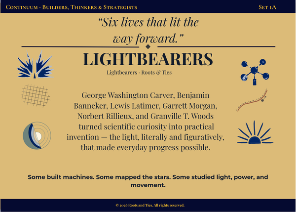 Lightbearers — Continuum: Past | Present | Becoming title card
