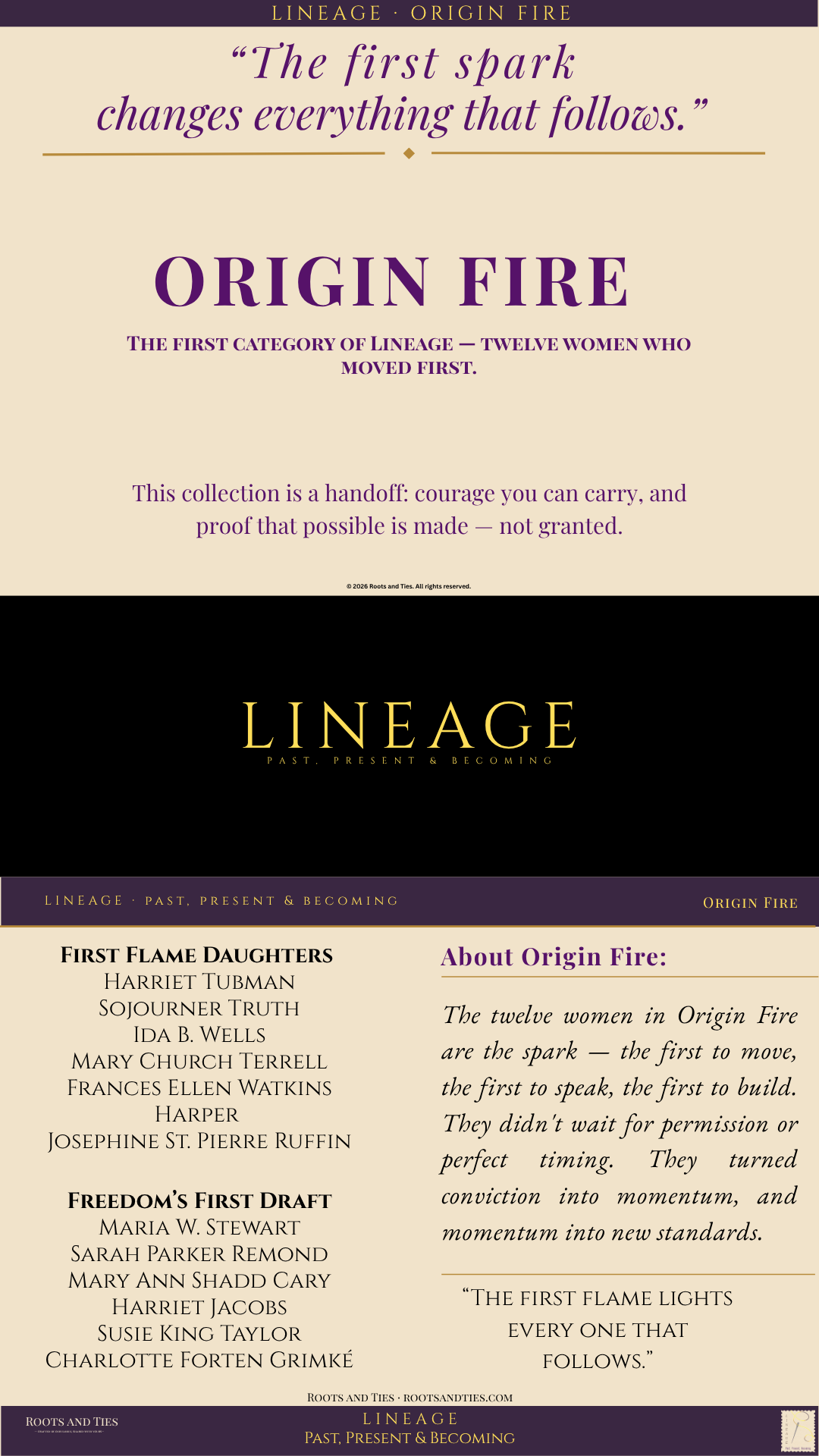 Origin Fire Collection Title Card