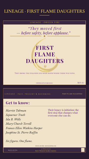 First Flame Daughters Series Card — Digital Postcard | Lineage
